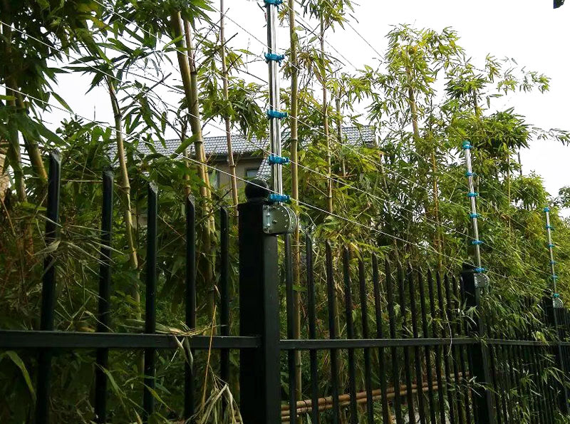 某高檔別墅區電子圍欄